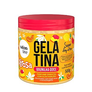 GELATINA XEROSA BAUNILHA DOCE 500G 92942 SALON LINE