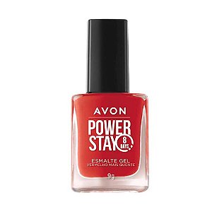 ESMALTE POWER STAY VERMELHO MAIS QUENTE AVON