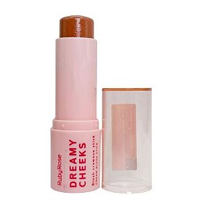 BLUSH CREMOSO STICK DREAMY CHEEKS BURNT CORAL HB-M01-10 RUBY ROSE