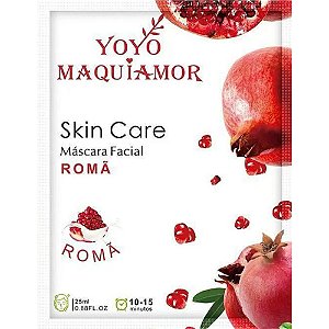 MÁSCARA FACIAL ROMÃ 25ML YOYOMAQUIAMOR