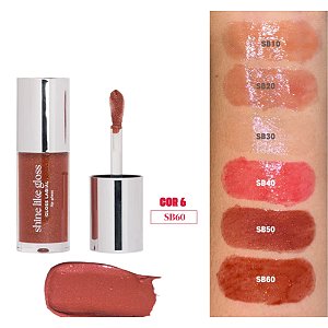 GLOSS LABIAL SHINE LIKE HB-L6408-6 RUBY ROSE BLOW