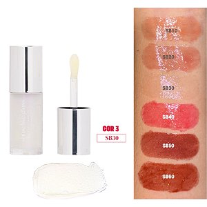 GLOSS LABIAL SHINE LIKE HB-L6408-3 RUBY ROSE BLOW