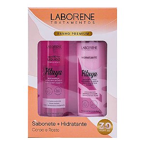 KIT PRESENTE BANHO PREMIUM 2 ITENS PITAYA LABORENE