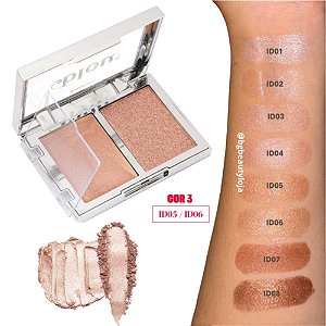 ILUMINADOR DUO SUCH A GLIMMER ID05-ID06 LIKE A TREASURE HB-M705-3 RUBY ROSE BLOW