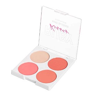 PALETA DE BLUSH LIVIN' BARE RKB02BR RUBY KISSES