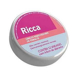 LENÇOS REMOVEDOR DE ESMALTES 3702 RICCA