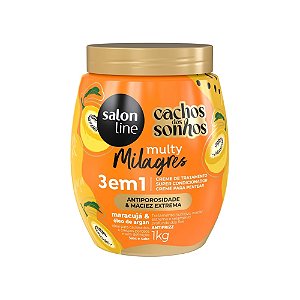 CREME 3 EM 1 CACHOS DOS SONHOS 1KG 32619 SALON LINE