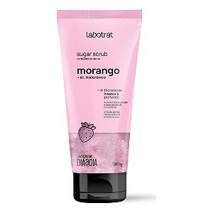 ESFOLIANTE CORPORAL SUGAR SCRUB MORANGO 180G LABOTRAT