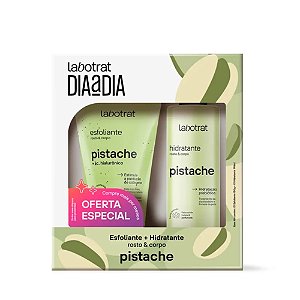 KIT PRESENTE DIA A DIA HIDRATANTE + ESFOLIANTE PISTACHE LABOTRAT
