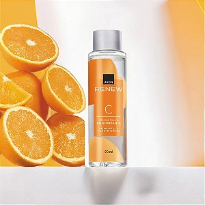 TÔNICO FACIAL ANTIOXIDANTE COM VITAMINA C RENEW 90ML AVON