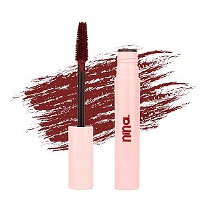 MÁSCARA DE CÍLIOS PANTENOL LASHES ALONGA E DEFINE CHERRY NINA MAKEUP