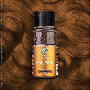 MÁSCARA PIGMENTANTE CAPIVARA RUIVO DOURADO 150ML KAMALEÃO COLOR