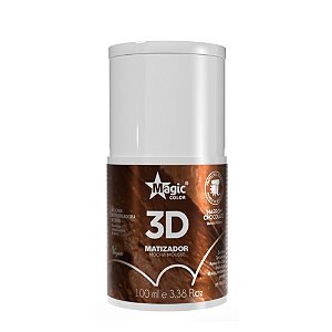 MATIZADOR 3D MOCHA MOUSSE MARROM CHOCOLATE 100ML MAGIC COLOR