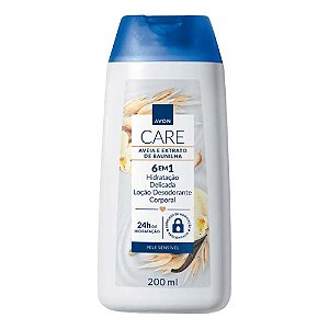 LOÇÃO CORPORAL AVON CARE AVEIA E EXTRATO DE BAUNILHA 200ML