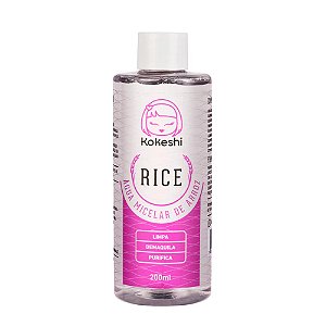ÁGUA MICELAR DE ARROZ 200ML KOKESHI