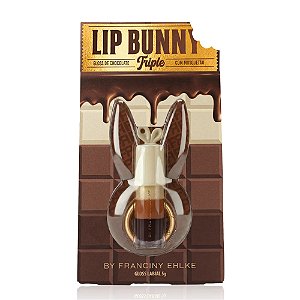 GLOSS LIP BUNNY TRIPLE COM MOSQUETÃO BY FRANCINY EHLKE