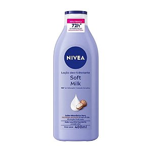 LOÇÃO HIDRATAÇÃO SOFT MILK NIVEA 400ML
