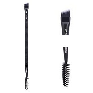 PINCEL DUPLO CHANFRADO E ESCOVA N12 NOIR MACRILAN