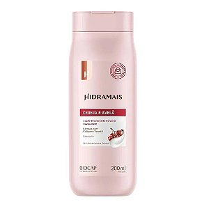 LOÇÃO CORPORAL CEREJA E AVELÃ 11013 200ML HIDRAMAIS