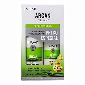 KIT ARGAN INFUSION RECONSTRUÇÃO INOAR