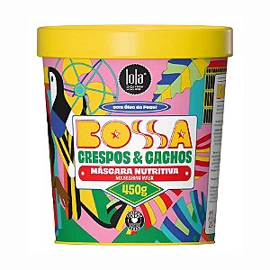 MÁSCARA NUTRITIVA CRESPOS E CACHOS BOSSA 450G LOLA