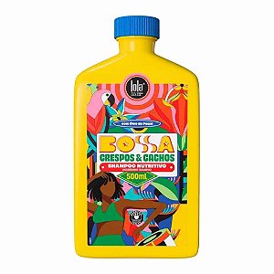 SHAMPOO NUTRITIVO CRESPOS E CACHOS BOSSA 500ML LOLA