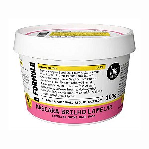 MÁSCARA BRILHO LAMELAR A FÓRMULA 100G LOLA
