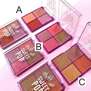 QUARTETO DE BLUSHES SWEET POP JS03053 JASMYNE
