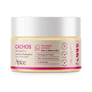 MANTEIGA 2X1 NUTRITIVA E FINALIZADORA CACHOS 20765 260G APICE