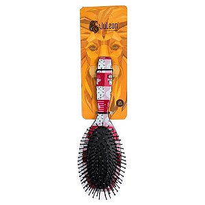 ESCOVA PARA CABELOS ESTAMPADA OVAL ALMOFADADA 4163 JULEON