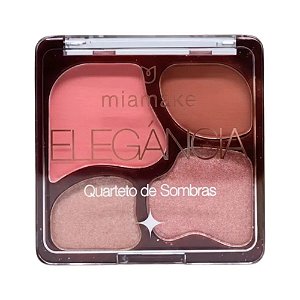 QUARTETO DE SOMBRAS ELEGÂNCIA 596 COR 2 HORIZONTE MIAMAKE