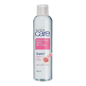 TÔNICO FACIAL COM ÁGUA DE ROSAS 200ML AVON