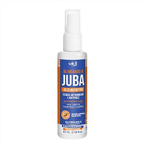 ÓLEO NUTRITIVO BLINDANDO A JUBA ESCUDO ANTIUMIDADE E ANTIFRIZZ 60ML 4498 WIDI CARE