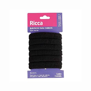ELÁSTICO GROSSO SEM METAL COM 6 UNIDADES 2725 RICCA