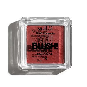 BLUSH COMPACTO REAL COLOR MALVA MATTE VULT