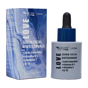 SÉRUM FACIAL ANTISSINAIS 30ML MAX LOVE