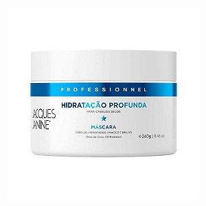 MÁSCARA HIDRATAÇÃO PROFUNDA CABELOS SECOS 240G JACQUES JANINE