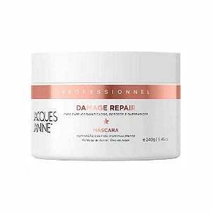 MÁSCARA DAMAGE HAIR CABELOS DANIFICADOS 240G JACQUES JANINE