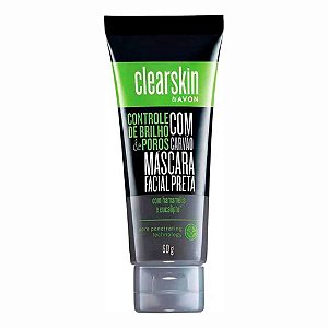 MÁSCARA NEGRA FACIAL CLEARSKIN 60G AVON