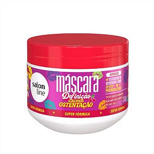 MÁSCARA DEFINIÇÃO CACHOS OSTENTAÇÃO 33588 300G SALON LINE
