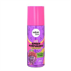SPRAY PERFUMADO CABELO E CORPO UVA 33299 200ML SALON LINE