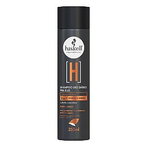 SHAMPOO USO DIÁRIO PRA ELES 250ML HASKELL