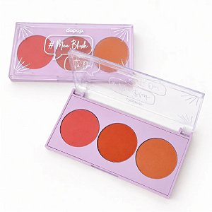 PALETA DE BLUSH MEU CARÃO TÁ ON DP2382 DAPOP