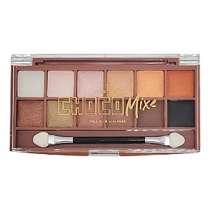 PALETA DE SOMBRAS CHOCO MIX CHOCOLATE AO LEITE 341 MIAMAKE