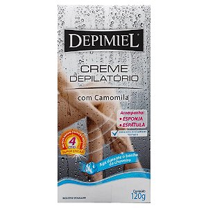 CREME DEPILATÓRIO COM CAMOMILA 1334 120G DEPIMIEL