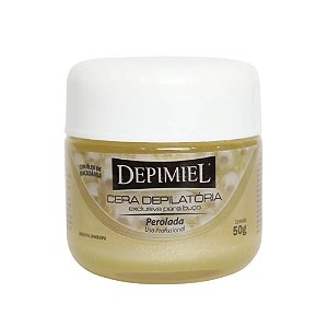 CERA DEPILATÓRIA PEROLADA PARA BUÇO 1431 50G DEPIMIEL