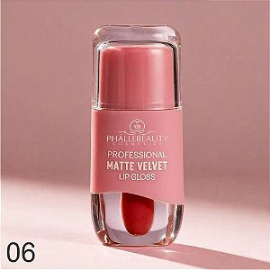LIP GLOSS MATTE VELVET COR 6 PH5039 PHALLEBEAUTY