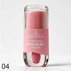 LIP GLOSS MATTE VELVET COR 4 PH5039 PHALLEBEAUTY