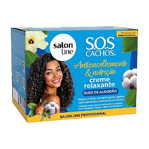 CREME RELAXANTE ÓLEO DE ALGODÃO 33404 200G SALON LINE