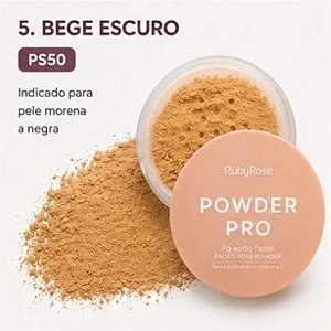PÓ SOLTO POWDER PRO HB-M400-5 PS50 COR 3 RUBY ROSE